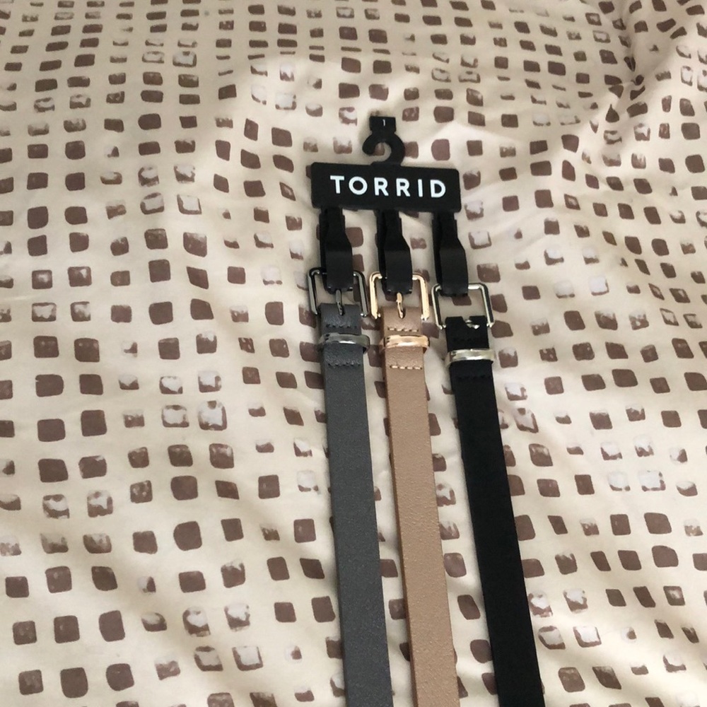 Trio of belts